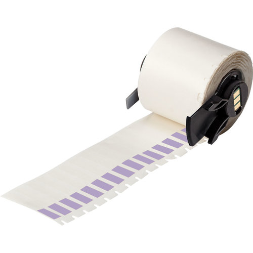 B-427 - VIOLETT - Selbstlaminierende Kabeletiketten - M610 