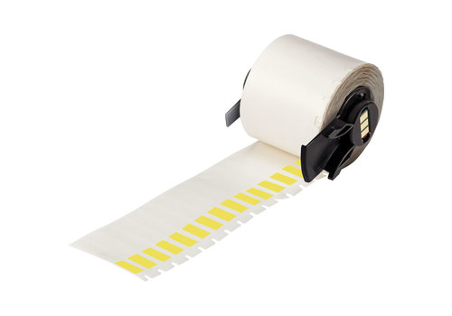 B-427 - GELB - Selbstlaminierende Kabeletiketten - M610 