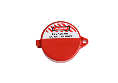 Absperrung für Kugelventile mit T-Griff 