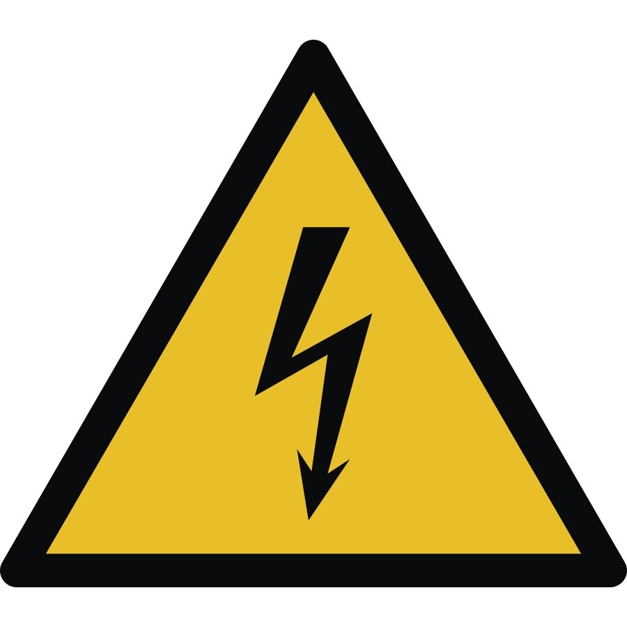 Warnung vor elektrischer Spannung - W012-1
