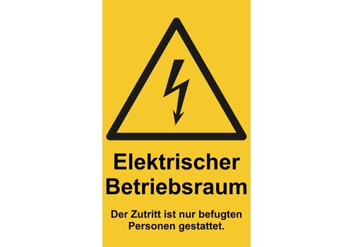 Elektrischer Betriebsraum 
