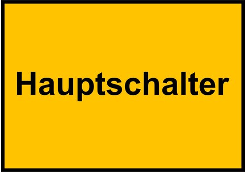 Hauptschalter 