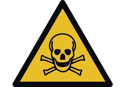 Warnung vor giftigen Stoffen 