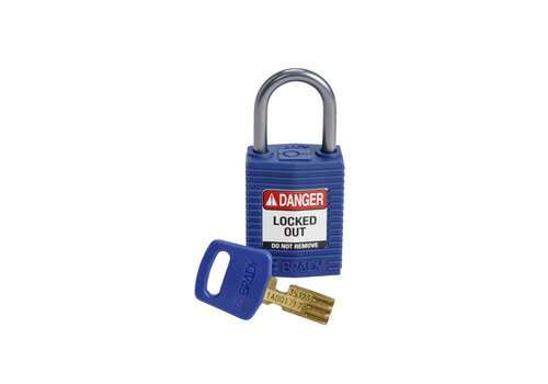 SafeKey Compact Nylon-Vorhängeschlösser mit Aluminiumbügel 