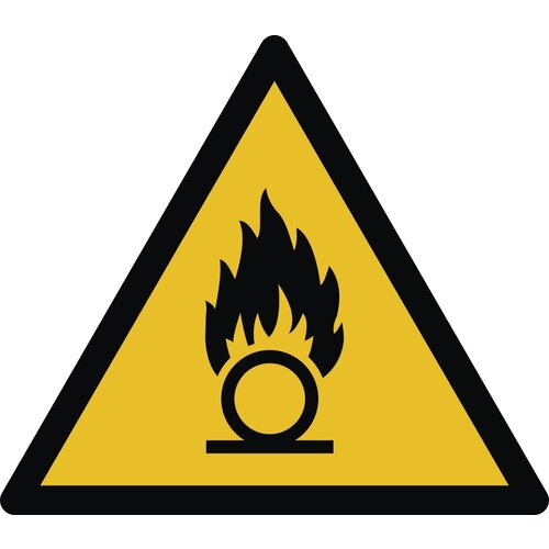 Warnung vor brandfördernden Stoffen 