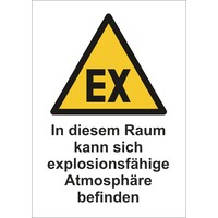 Vorsicht! Explosionsfähige Atmosphäre