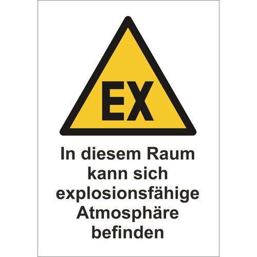 Vorsicht! Explosionsfähige Atmosphäre 