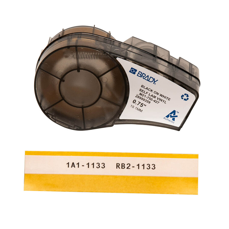 B-427 - Selbstlaminierende Vinyletiketten (ENDLOS) - M210/M211/BMP21-1