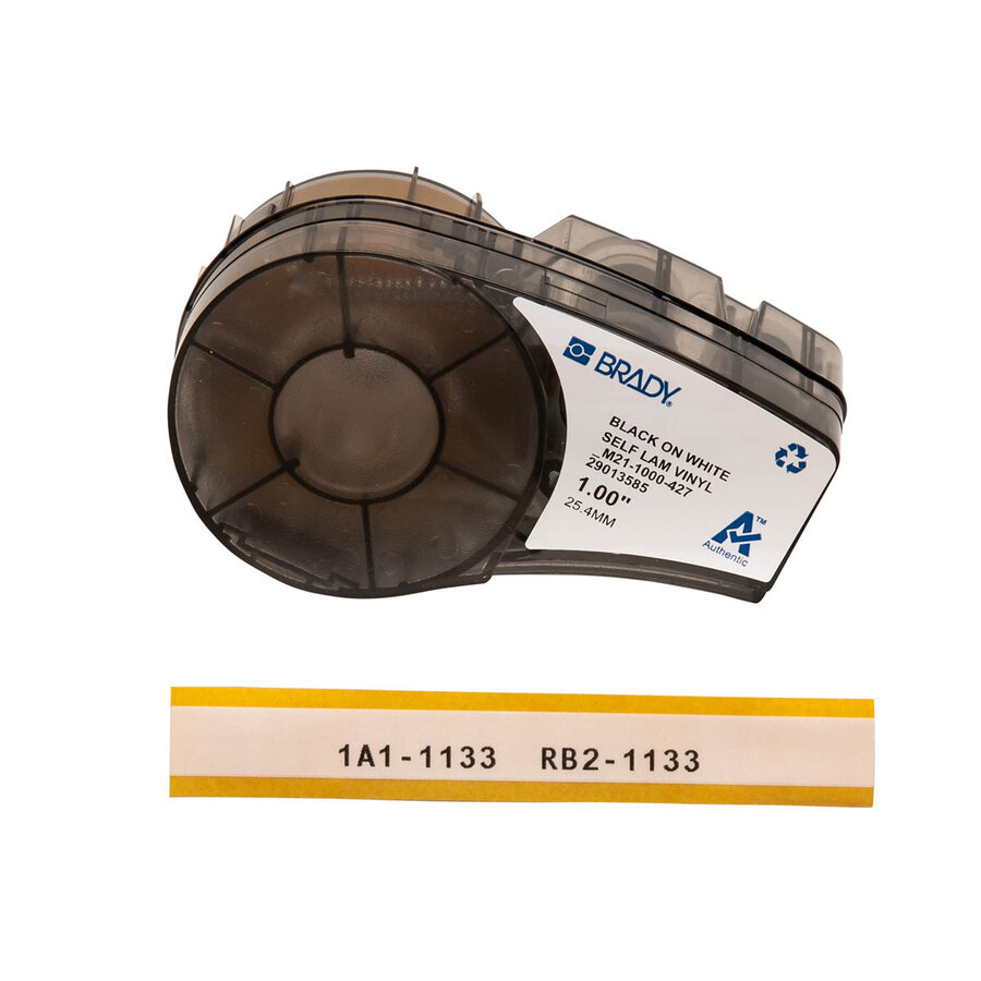 B-427 - Selbstlaminierende Vinyletiketten (ENDLOS) - M210/M211/BMP21-3
