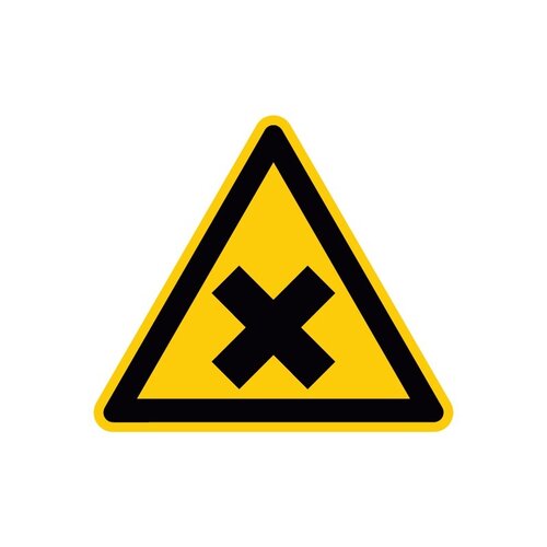 Warnung vor gesundheitsschädlichen oder reizenden Stoffen 