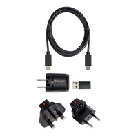 Brady AC-Adapter für M211 und M511 – Netzteil, USB-C-Kabel 1,5 m und USB-A-Dongle