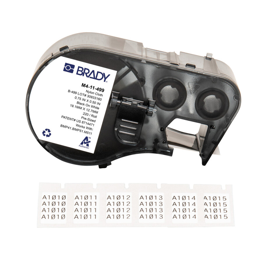 B-499 - Nylon-Etiketten mit besonders starker Klebkraft  - M410-3