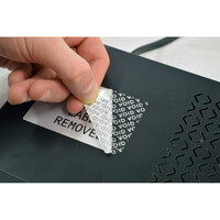 thumb-Fälschungssichere Polyester-Etiketten mit VOID-Muster B-7546-2