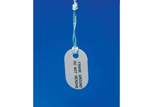 B-145FG  - Ovale Anhänger Flammenhemmend - M610/M611 