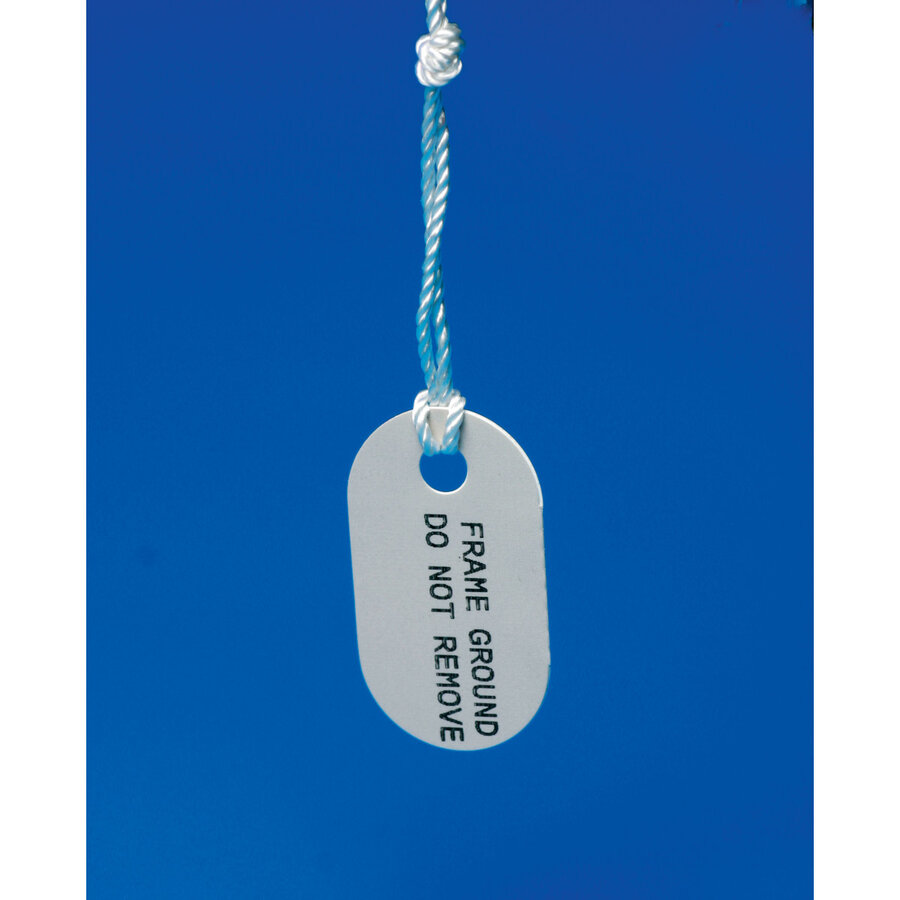 B-145FG  - Ovale Anhänger Flammenhemmend - M610/M611-2