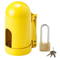 thumb-Snap Cap Gas Cylinder Lockout Device US-2