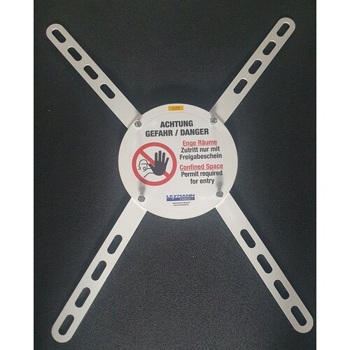 Absperrung für "Enge Räume" 