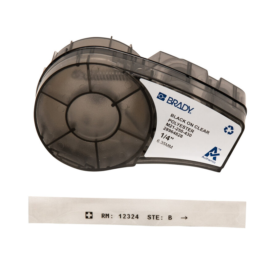 Brady B-430 für M210 und M211 – transparent, schwarz oder weiß-1
