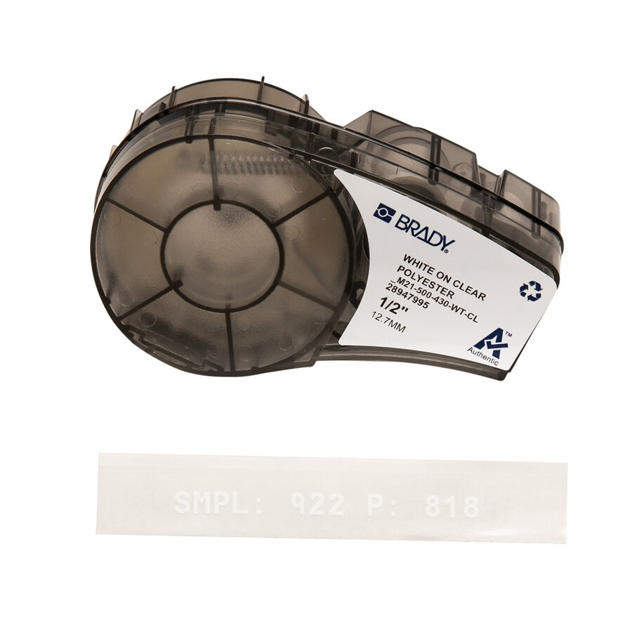 Brady B-430 für M210 und M211 – transparent, schwarz oder weiß-8