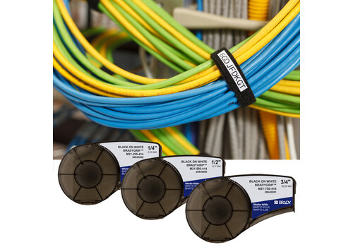 BradyGrip bedruckbares Klettband B-414 (M211) | Lockout-Shop 