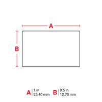 thumb-B-499 - Nylonetiketten gestanzt (DIE-CUT) - M210/M211/BMP21-4