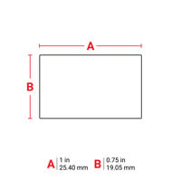 thumb-B-499 - Nylonetiketten gestanzt (DIE-CUT) - M210/M211/BMP21-5