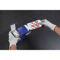 thumb-RipTag Danger Do Not Operate Sicherheitsanhänger auf Rolle mit roten Streifen-3