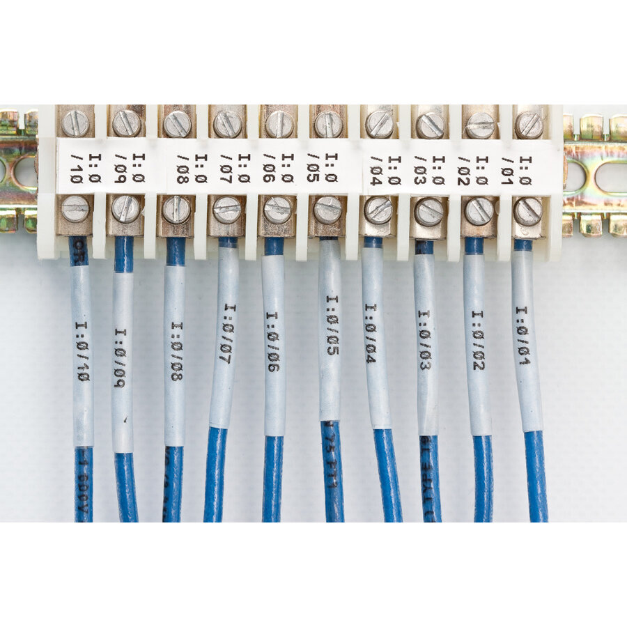 B342 - PermaSleeve Schrumpfschläuche für die Leitungs- und Kabelkennzeichnung GROßPACKUNG  - M610/M611-4