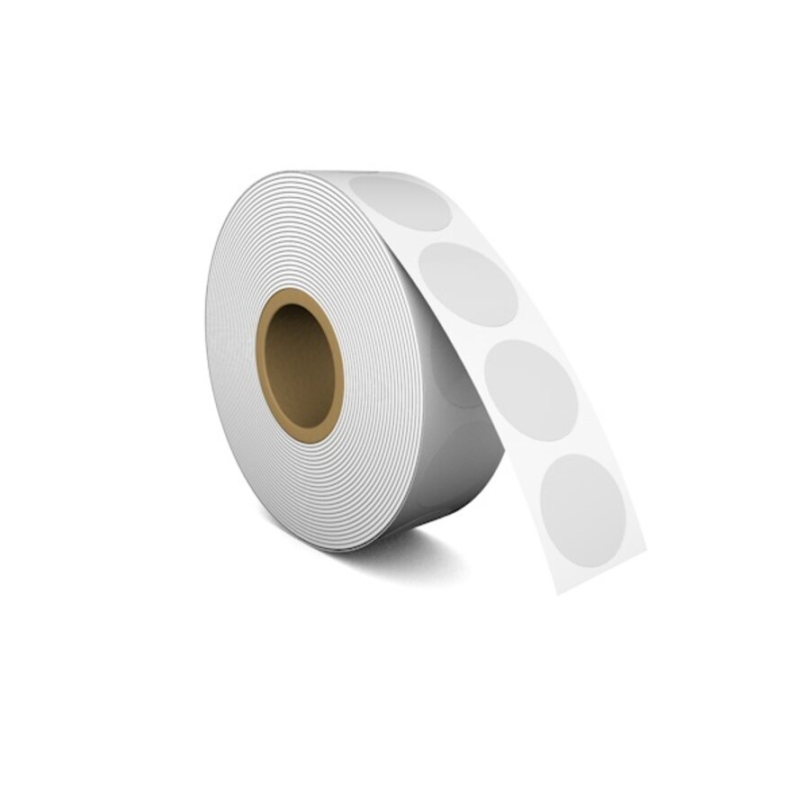 Prüfplaketten Polyester Alu-Optik für SMS-330 | Rebo-1