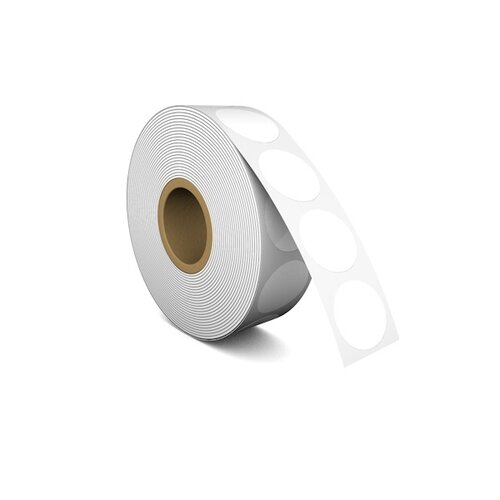 Prüfplaketten Vinyl - Weiß Gelb Grau 