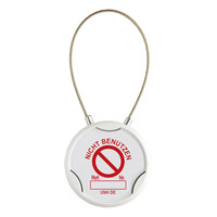 thumb-Halter mit Schlinge aus kunststoffbeschichtetem Draht- Unitag®-8