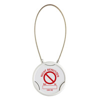 thumb-Halter mit Schlinge aus kunststoffbeschichtetem Draht- Unitag®-21