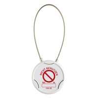 thumb-Halter mit Schlinge aus kunststoffbeschichtetem Draht- Unitag®-20