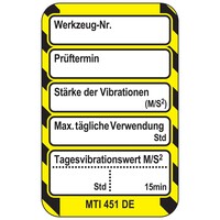 thumb-Einsteckschilder - Tagesvibrationswert - Microtag™-15