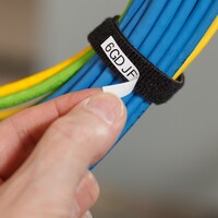 thumb-B-414 - BradyGrip bedruckbare Klettband-Etiketten mit VELCRO Brand Klettband  - M410-6