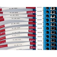 thumb-B-7641 - PermaSleeve halogenfreie Schrumpfschläuche mit geringer Rauchentwicklung - M410-10