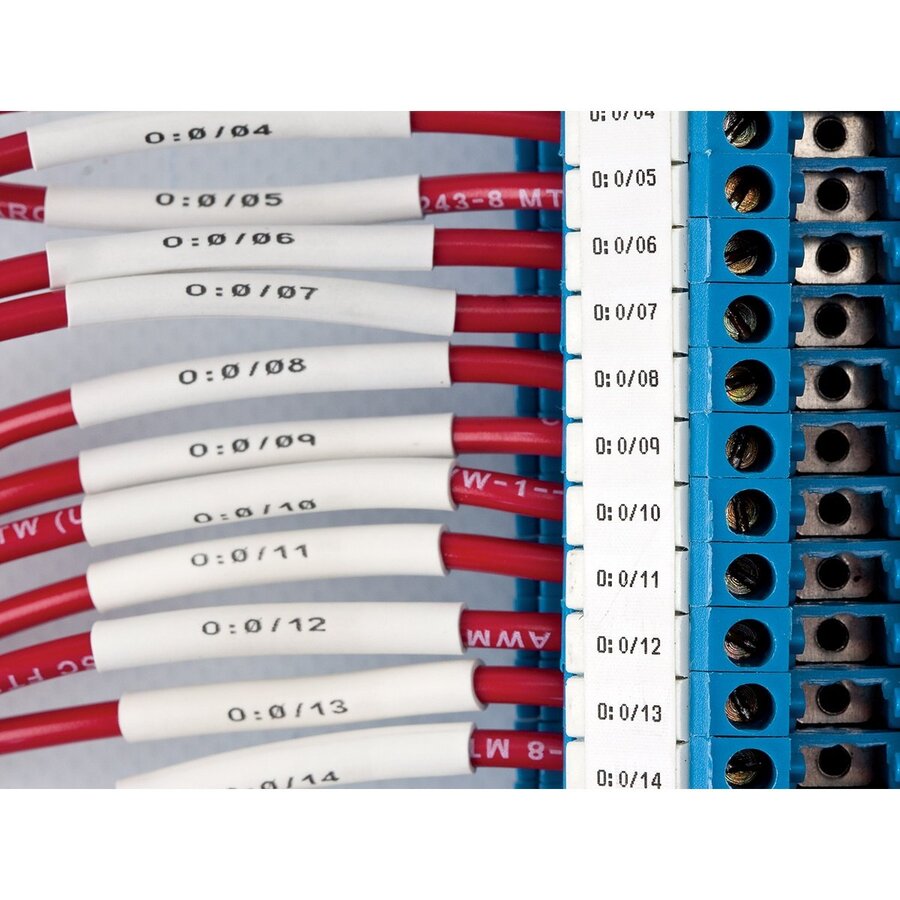 B-7641 - PermaSleeve halogenfreie Schrumpfschläuche mit geringer Rauchentwicklung  - M410-10