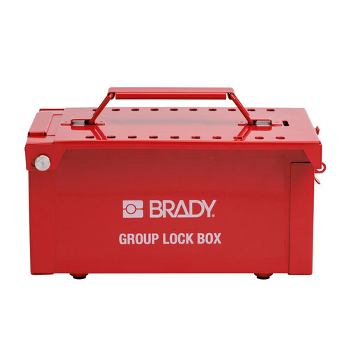 Tragbarer Gruppenverschlusskasten (Brady) 