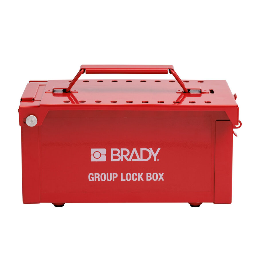 Tragbarer Gruppenverschlusskasten (Brady)-1