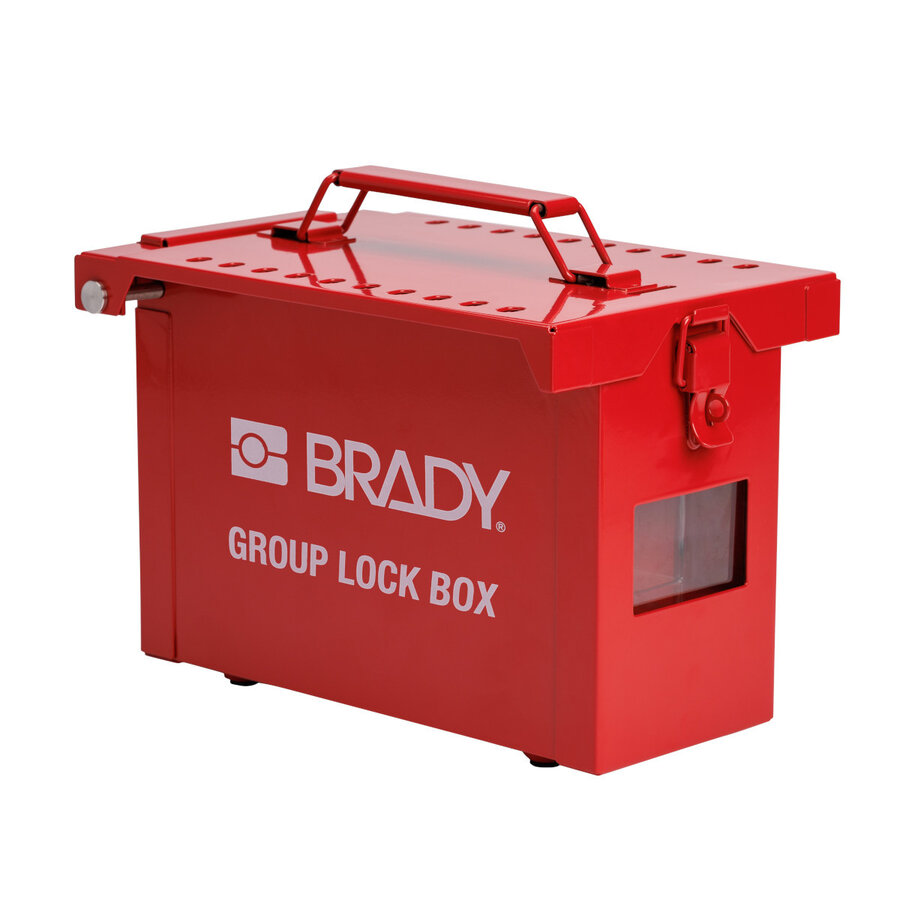 Tragbarer Gruppenverschlusskasten (Brady)-3