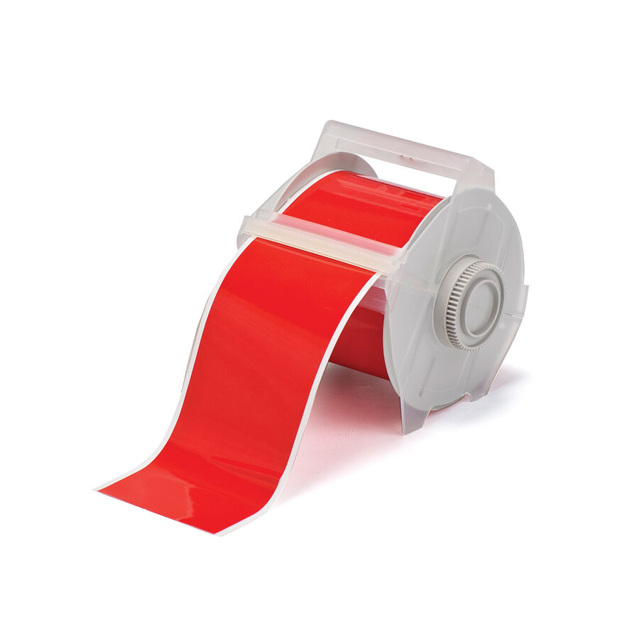 GlobalMark B-595 Vinyl-Endlosband 101,6 mm x 30,48 m für Brady GlobalMark Schilderdrucker-2