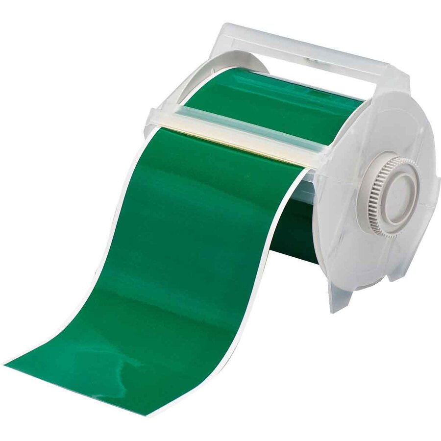 GlobalMark B-595 Vinyl-Endlosband 101,6 mm x 30,48 m für Brady GlobalMark Schilderdrucker-3