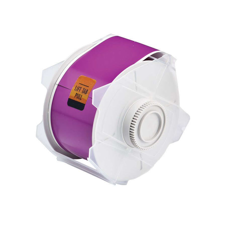 GlobalMark B-595 Vinyl-Endlosband 57,15 mm x 30,48 m für Brady GlobalMark Schilderdrucker-7