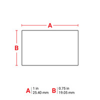thumb-B-595 - Witterungsbeständige Vinyletiketten (DIE-CUT) - M210/M211/BMP21-5