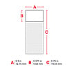 Brady B-427 - Selbstlaminierende Vinyletiketten (DIE-CUT) - M210/M211