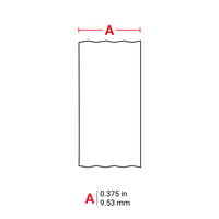 thumb-B-499 - Patch-Panel-Etiketten Nylongewebe - M210/M211/BMP21-1