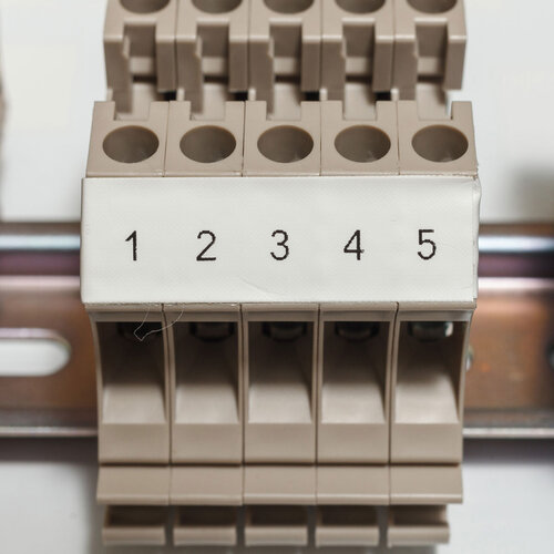 B-499 - Patch-Panel-Etiketten Nylongewebe - M210/M211/BMP21 