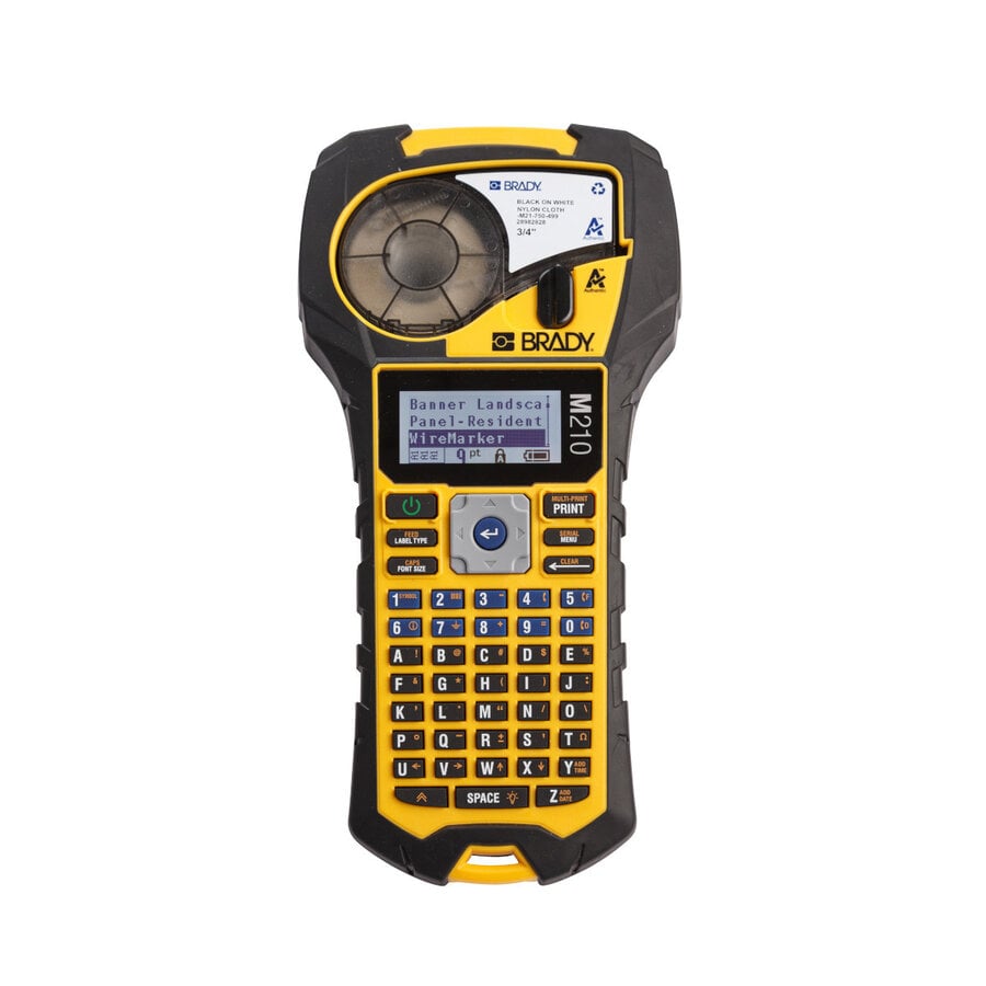 M210 - Tragbarer Etikettendrucker mit Tastatur - Brady-1