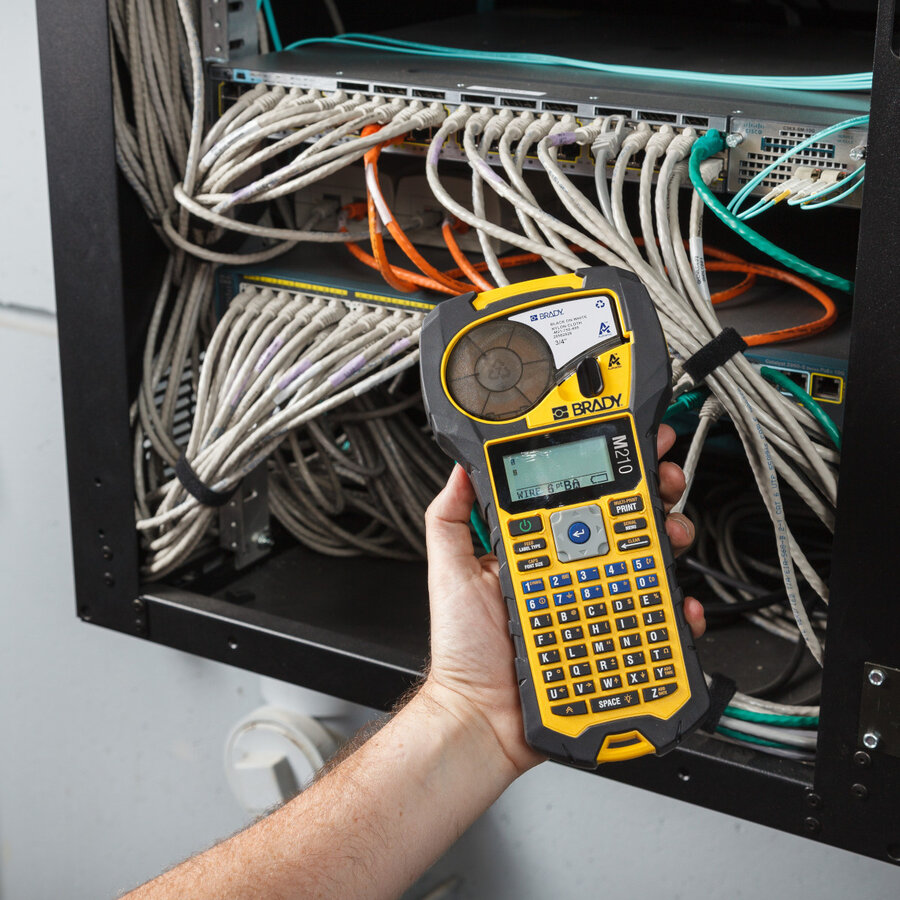 Brady M210 Set Daten- und Kommunikationstechnik im Hartschalenkoffer-2