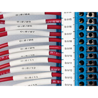 thumb-Brady B-342 PermaSleeve für M410 und BMP41 – Schrumpfschlauch-Markierer, UL 224, 3:1-2